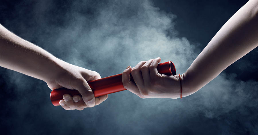 Passing the baton