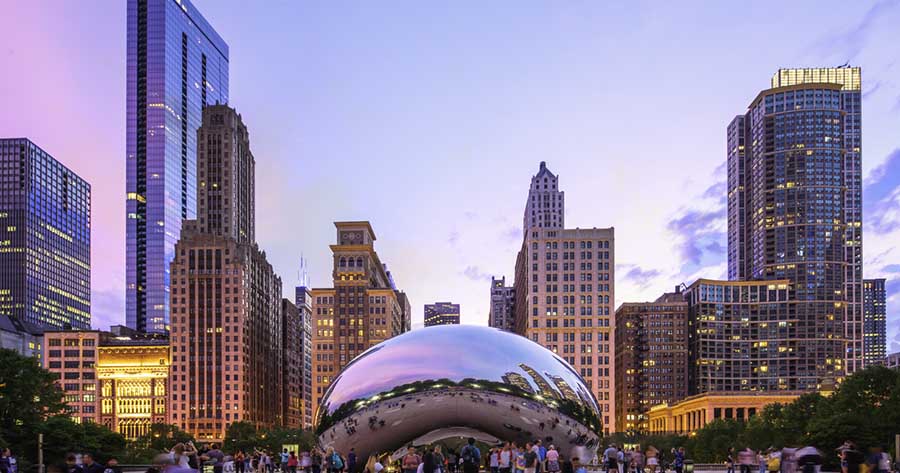 Scene in Chicago
