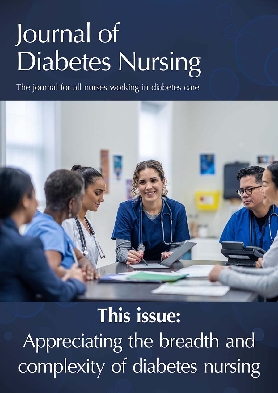 Cover of Journal of Diabetes Nursing, volume 28 issue 6