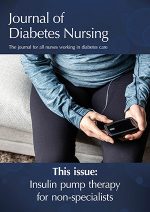 Cover image for volume 29 issue 6 of the Journal of Diabetes Nursing