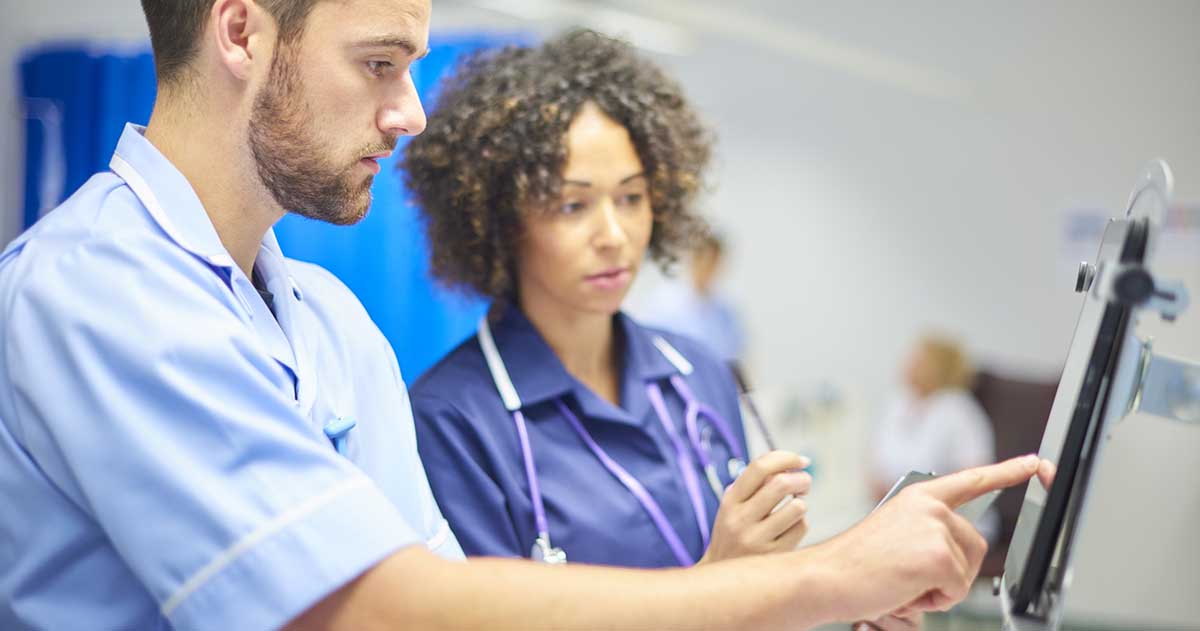 Nurses at work